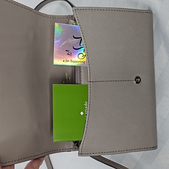 Kate Spade Owl Summer Star Bright Cityscape PhoneCase Crossbody bag - Picture 7 of 8